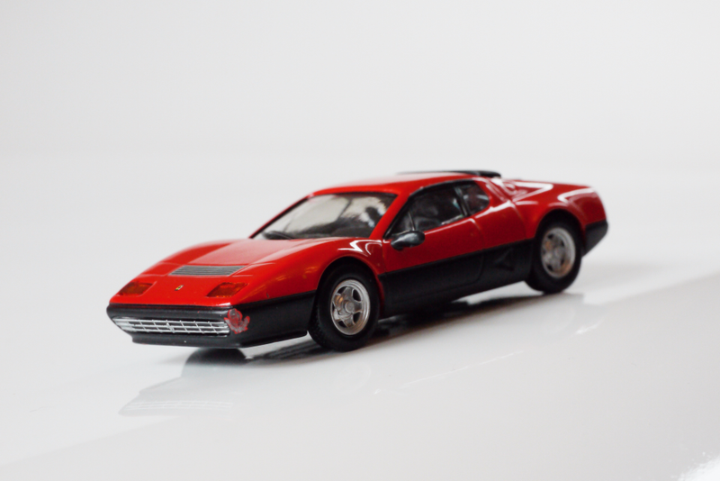 Illustration for article titled Kyosho Ferrari 7 1/64 #15 - Project Prancing Horse #15 - 1976 512 BB